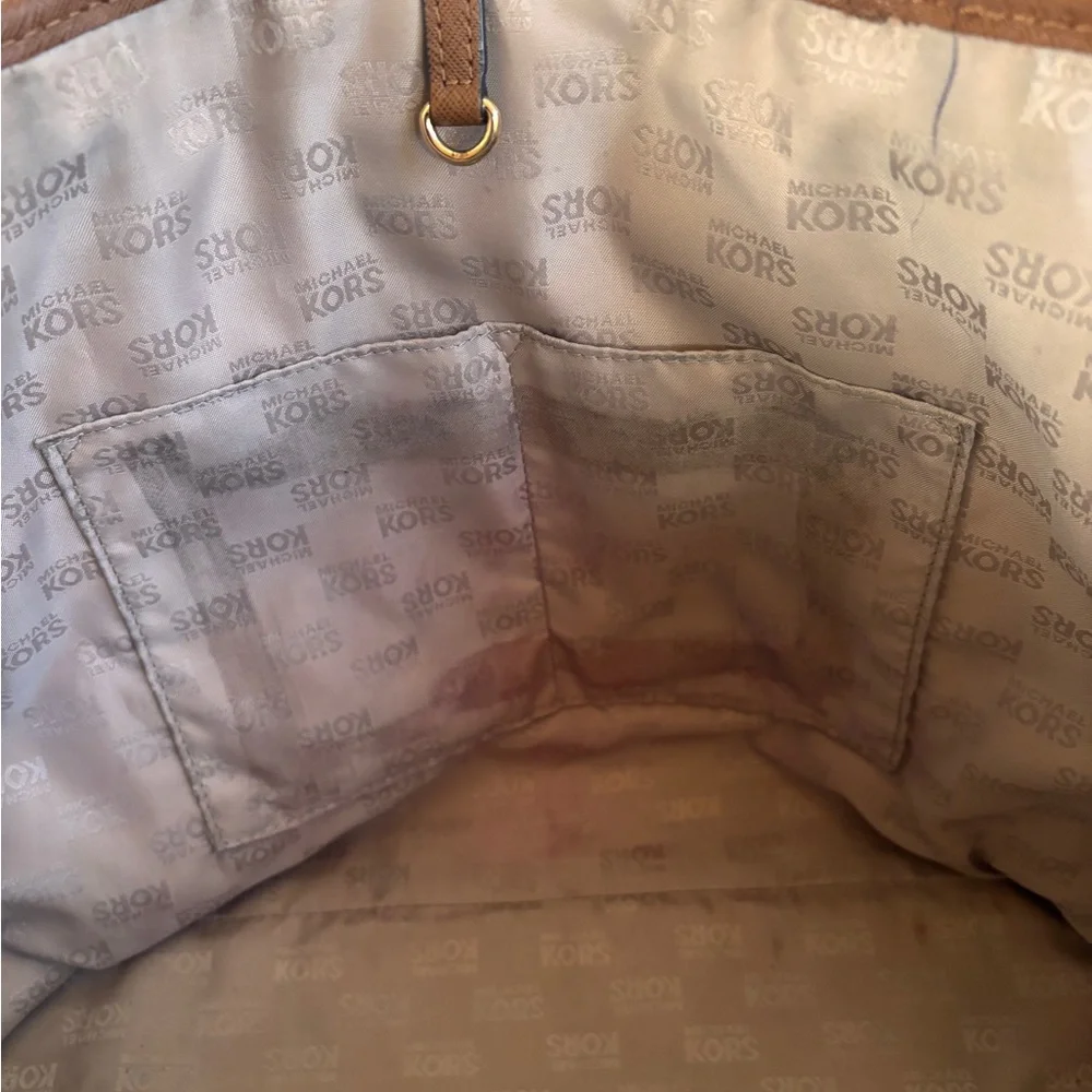 Michael Kors Signature Brown Tote - Picture 7 of 12